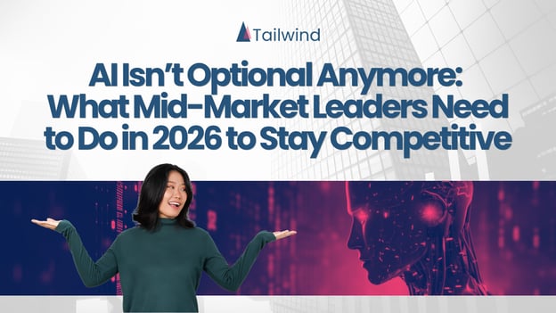 AI Isn’t Optional Anymore: What Mid-Market Leaders Need to Do in 2026 to Stay Competitive
