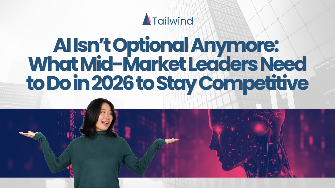 AI Isn’t Optional Anymore: What Mid-Market Leaders Need to Do in 2026 to Stay Competitive